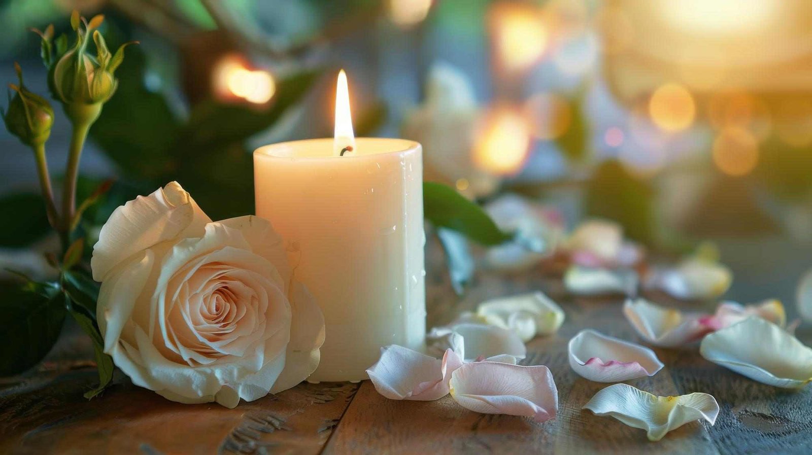 white-roses-with-candles